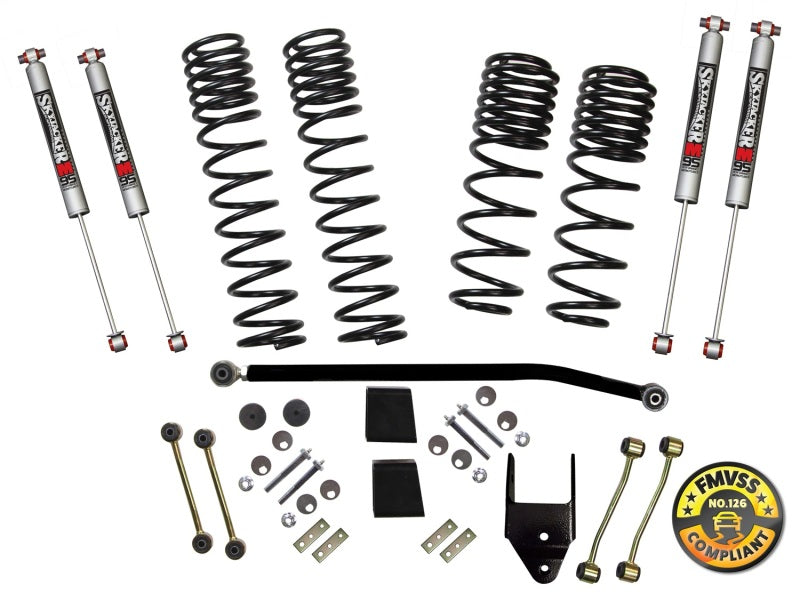 Skyjacker 2018 Jeep Wrangler JL 4 Door 4WD (Rubicon) Long Travel 2 Stage 3.5in-4in Coil System