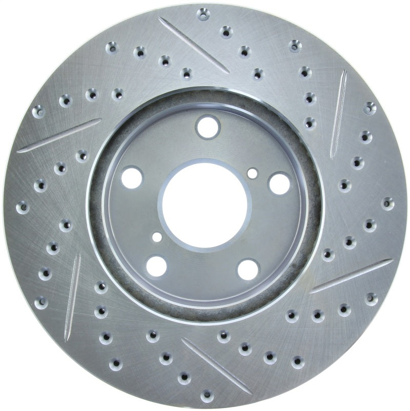 StopTech Select Sport Drilled & Slotted Rotor - Rear Right