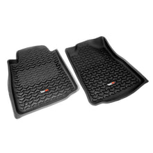 Load image into Gallery viewer, Rugged Ridge Floor Liner Front Black 2005-2011 Toyota Tacoma Regular / Access / Double Cab