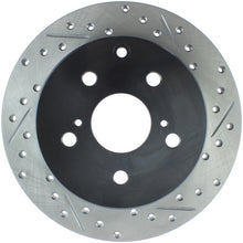 Load image into Gallery viewer, StopTech Slotted &amp; Drilled Sport Brake Rotor