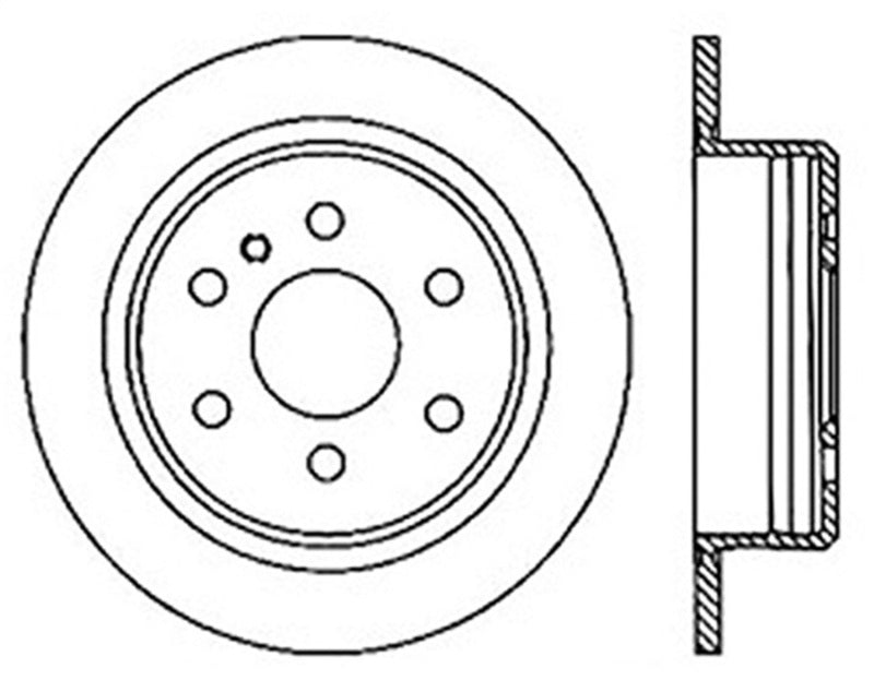 StopTech Slotted Sport Brake Rotor