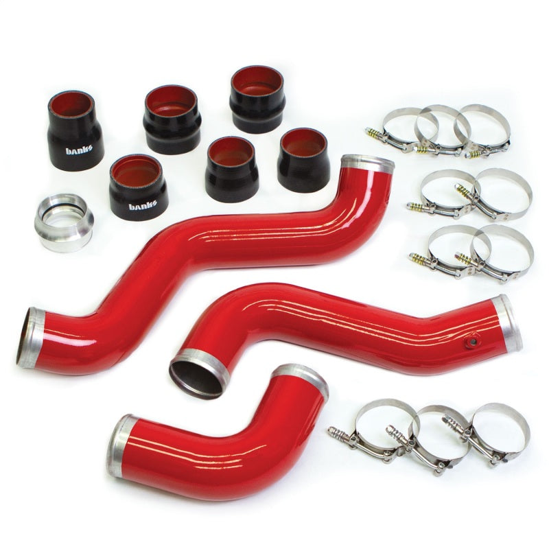 Banks Power 17-19 Chevy/GMC 2500HD/3500HD Diesel 6.6L Boost Tube Upgrade Kit - Red