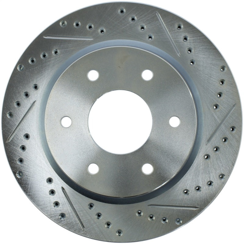 StopTech Select Sport Drilled & Slotted Rotor - Rear Left