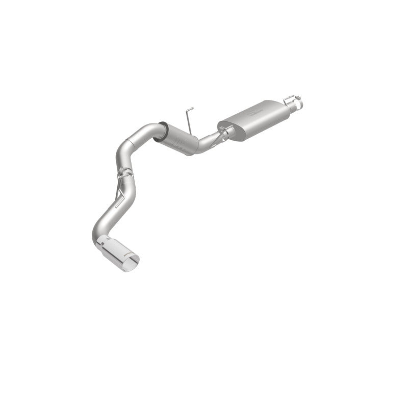 MagnaFlow Cat-Back, SS, 4in, Single Pass Side Rear Exit 5in Tip 14-15 Ram 2500 6.4L V8 CC LB/MC SB