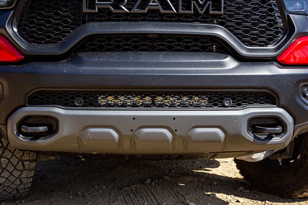 Baja Designs 2021+ Dodge Ram TRX 20 Inch OnX6+ Bumper Kit.