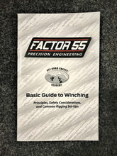 Load image into Gallery viewer, Factor 55 BASIC GUIDE TO WINCHING MANUAL