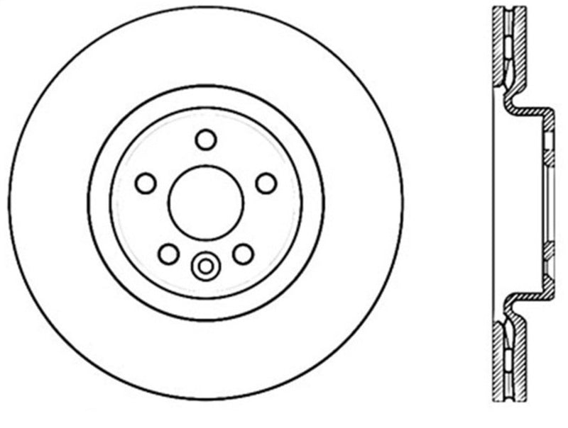 StopTech Slotted Sport Brake Rotor