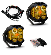 Load image into Gallery viewer, Baja Designs LP4 Pro Driving/Combo LED - Amber (Pair).
