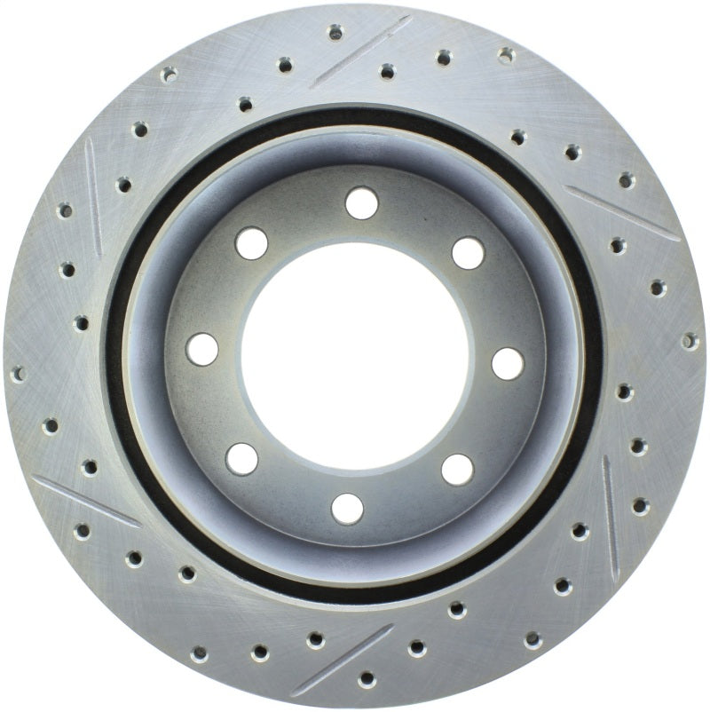 StopTech Select Sport Drilled & Slotted Rotor - Left - Rear