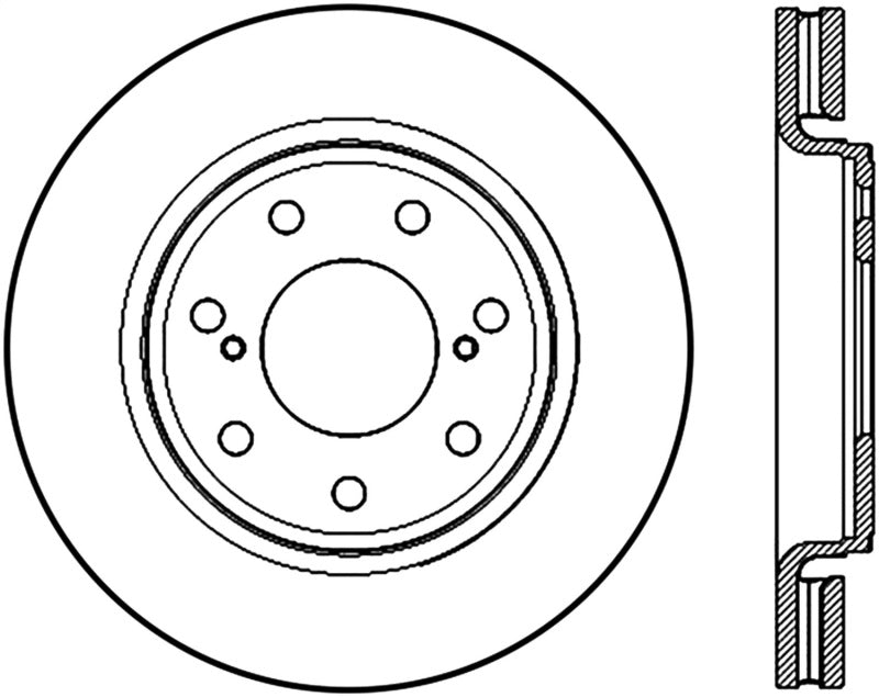 StopTech Slotted Sport Brake Rotor