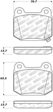 Load image into Gallery viewer, StopTech Street Touring ST-22 2-Piston Rear Caliper Brake Pads