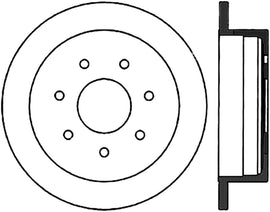 StopTech Slotted & Drilled Sport Brake Rotor