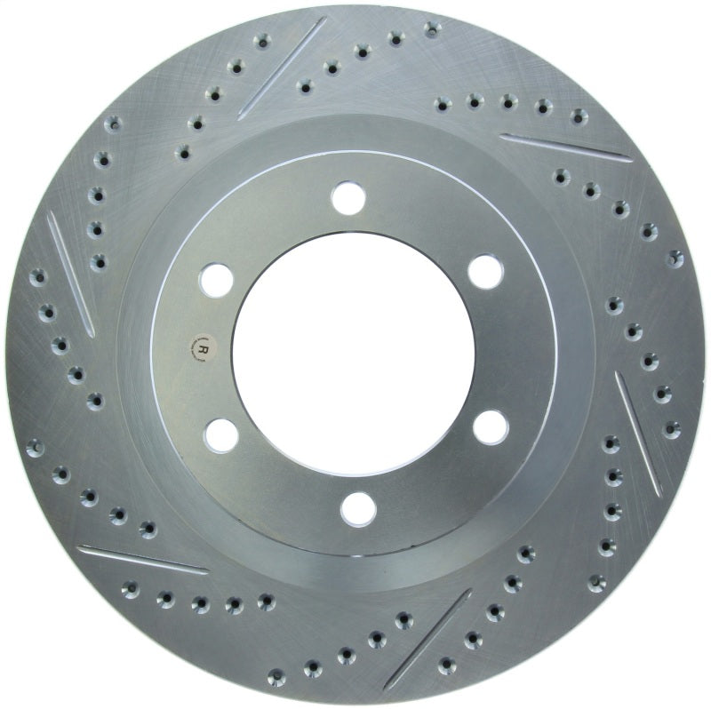 StopTech Select Sport Drilled & Slotted Rotor - Rear Right