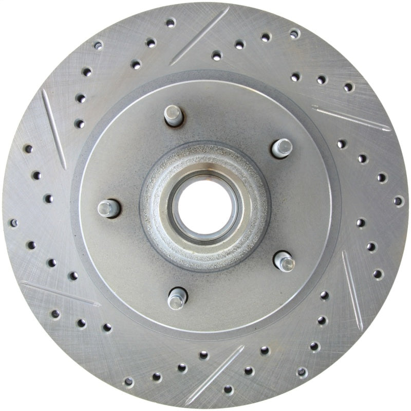 StopTech Select Sport Drilled & Slotted Rotor - Rear Left