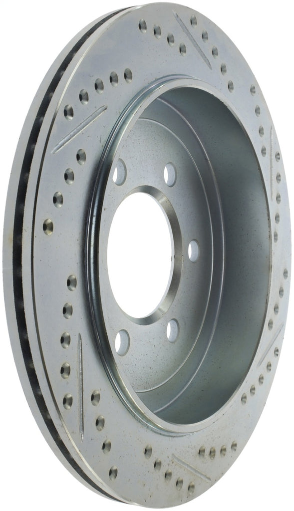 StopTech Select Sport Drilled & Slotted Rotor - Rear Right