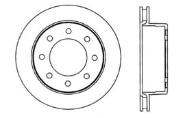 StopTech Slotted & Drilled Sport Brake Rotor