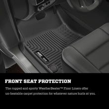 Load image into Gallery viewer, Husky Liners 09-12 Dodge Ram 1500 Quad Cab WeatherBeater Black Front &amp; Second Seat Floor Liner