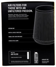 Load image into Gallery viewer, Airaid Universal Air Filter - Cone Track Day Oiled 6in x 7-1/4in x 5in x 7in