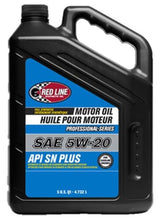 Load image into Gallery viewer, Red Line Pro-Series API SN+ 5W20 Motor Oil - 5 Quarts