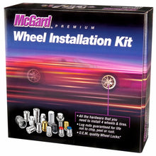 Load image into Gallery viewer, McGard 6 Lug Hex Install Kit w/Locks (Cone Seat Nut) M14X2.0 / 13/16 Hex / 2.25in. Length - Black