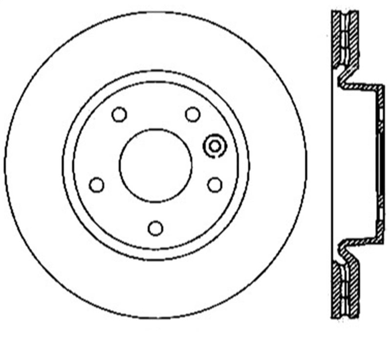 StopTech Slotted Sport Brake Rotor