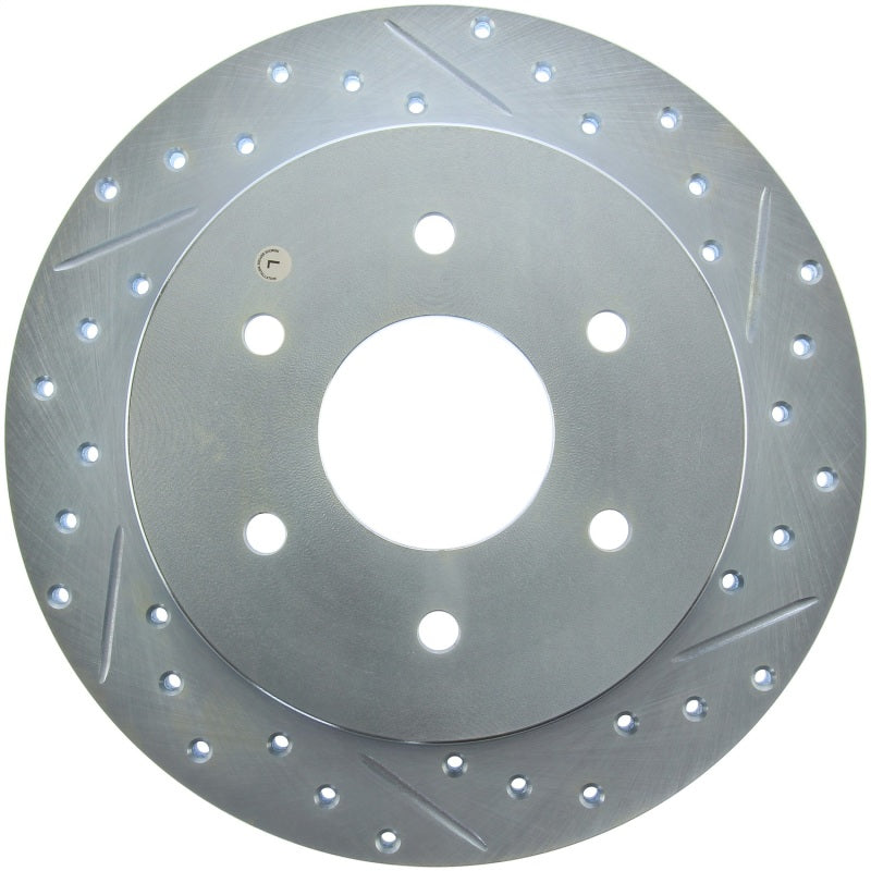 StopTech Select Sport Drilled & Slotted Rotor - Front Right