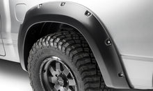 Load image into Gallery viewer, Bushwacker 19-22 Ram 1500 (Excl. Rebel/TRX) 76.3 &amp; 67.4in Bed Pocket Style Flares 4pc Set - Black