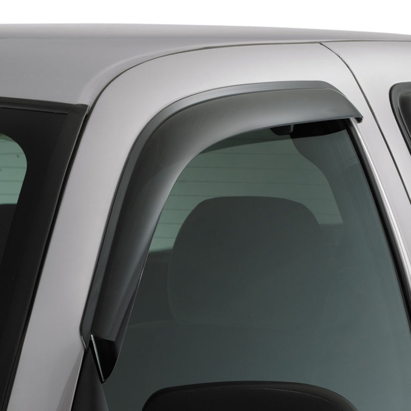 AVS 00-01 Dodge RAM 1500 (w/Towing Mirror) Ventvisor Outside Mount Window Deflectors 2pc - Smoke