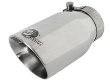Load image into Gallery viewer, aFe MACH Force-Xp Universal 304 SS Single-Wall Clamp-On Exhaust Tip - Polished