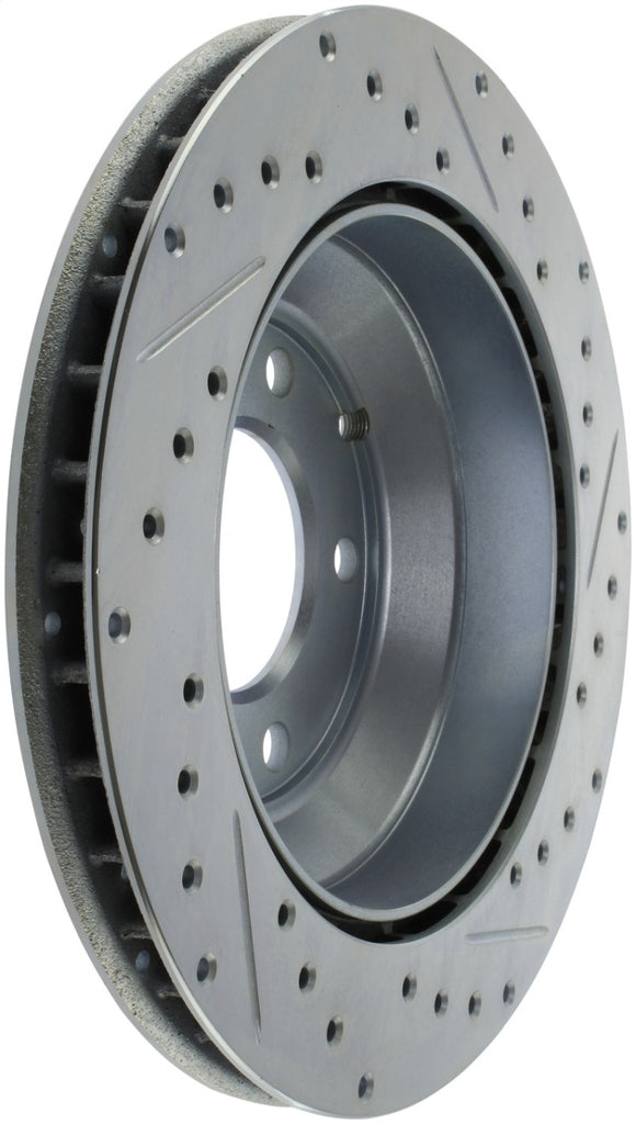 StopTech Select Sport 07-15 Audi Q7 Slotted & Drilled Rear Right Rotor