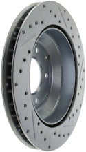 Load image into Gallery viewer, StopTech Select Sport 07-15 Audi Q7 Slotted &amp; Drilled Rear Right Rotor