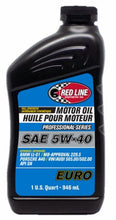 Load image into Gallery viewer, Red Line Professional Series Euro 5W40 Motor Oil - Quart