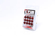Load image into Gallery viewer, Wheel Mate Monster Lug Nut Caps - Red 14x1.50