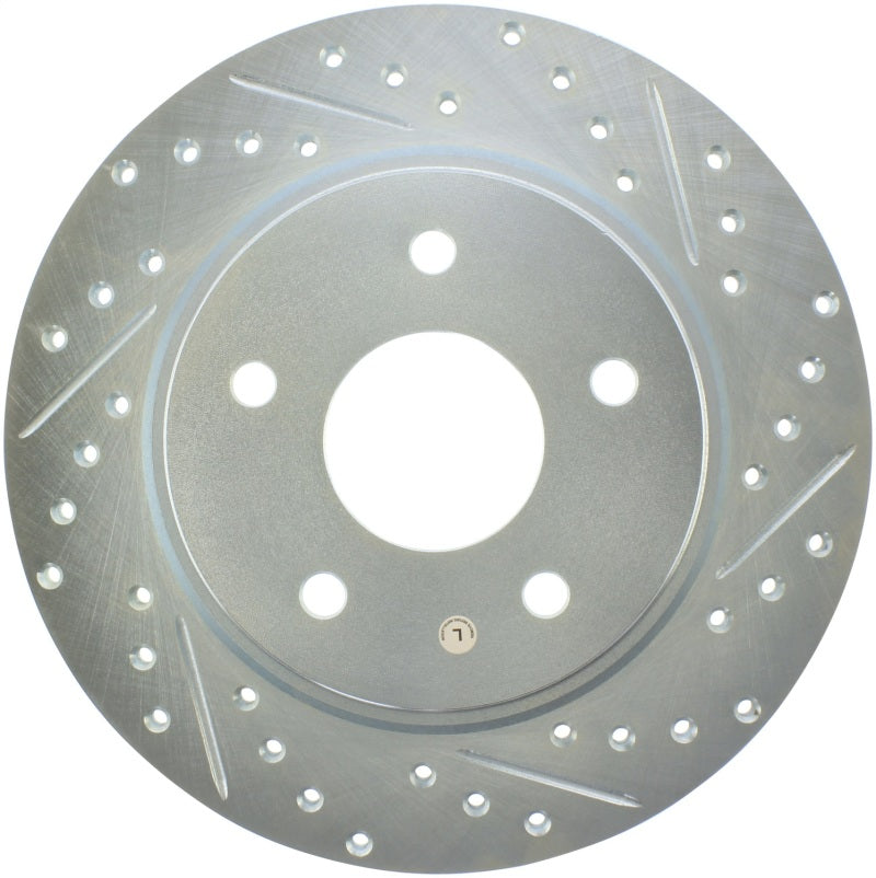 StopTech Select Sport Drilled & Slotted Rotor - Left - Rear