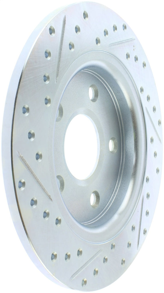 StopTech Select Sport Drilled & Slotted Rotor - Left - Rear