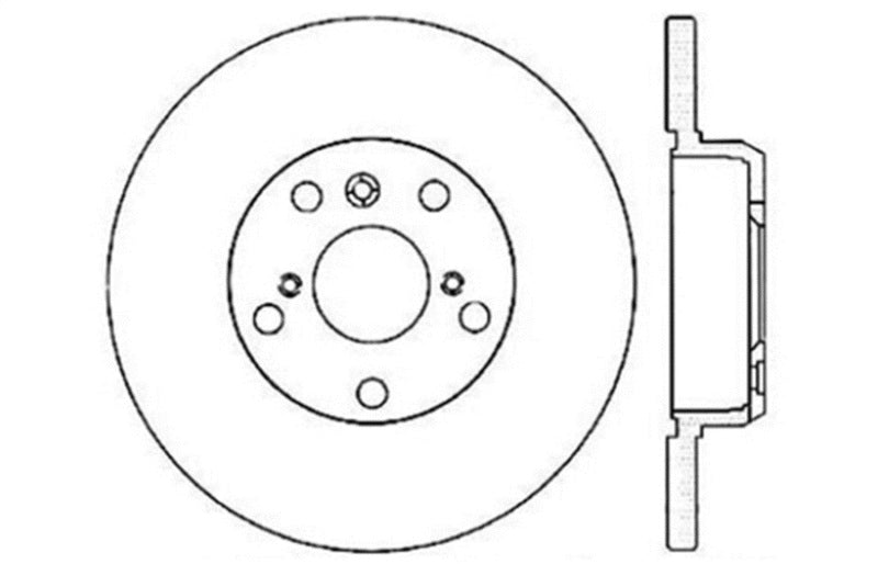 StopTech Slotted & Drilled Sport Brake Rotor