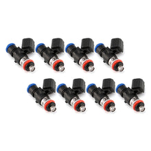 Load image into Gallery viewer, Injector Dynamics 1050cc Injectors 34mm Length No Adaptor Top 15mm Orange Lower O-Ring (Set of 8)