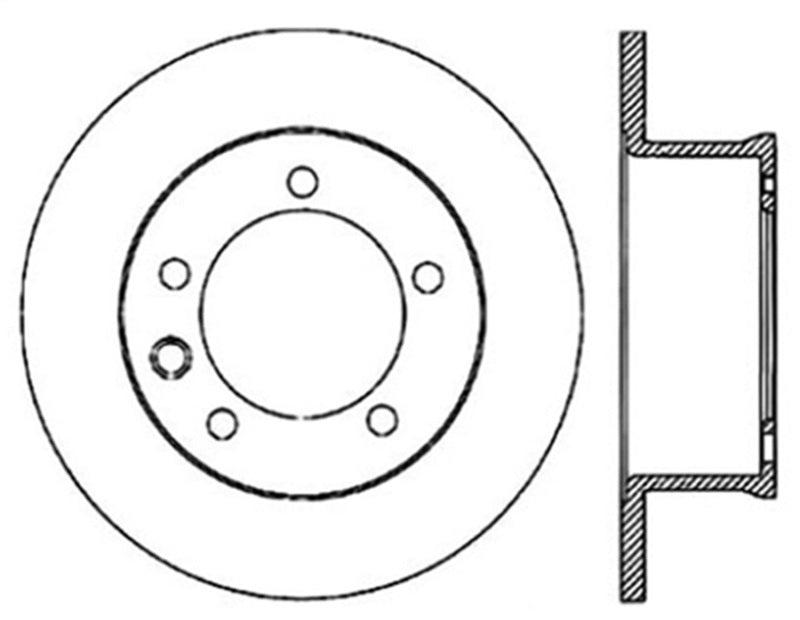 StopTech Slotted & Drilled Sport Brake Rotor