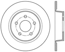 Load image into Gallery viewer, StopTech Sport Cross Drilled Brake Rotor - Rear Left