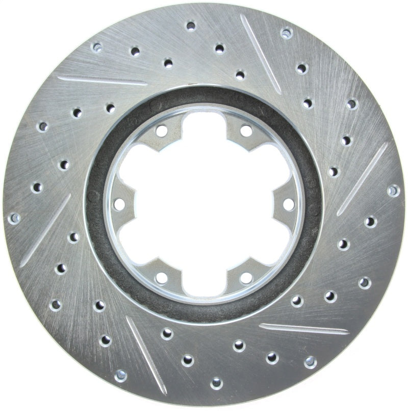 StopTech Select Sport Drilled & Slotted Rotor - Front Left