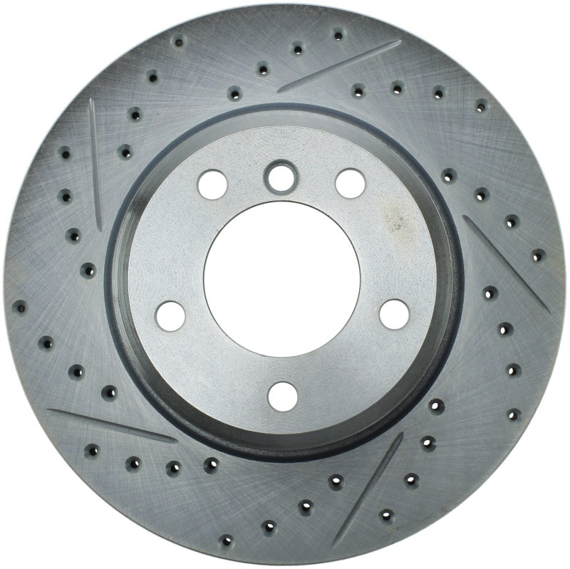 StopTech Select Sport Drilled & Slotted Rotor - Front Left