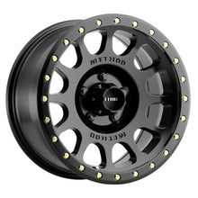 Load image into Gallery viewer, Method MR305 NV 18x9 +25mm Offset 5x150 116.5mm CB Matte Black Wheel