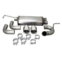 Load image into Gallery viewer, JBA 07-18 Jeep Wrangler JK 3.8L/3.6L 304SS Dual Rear Exit Axle Back Exhaust