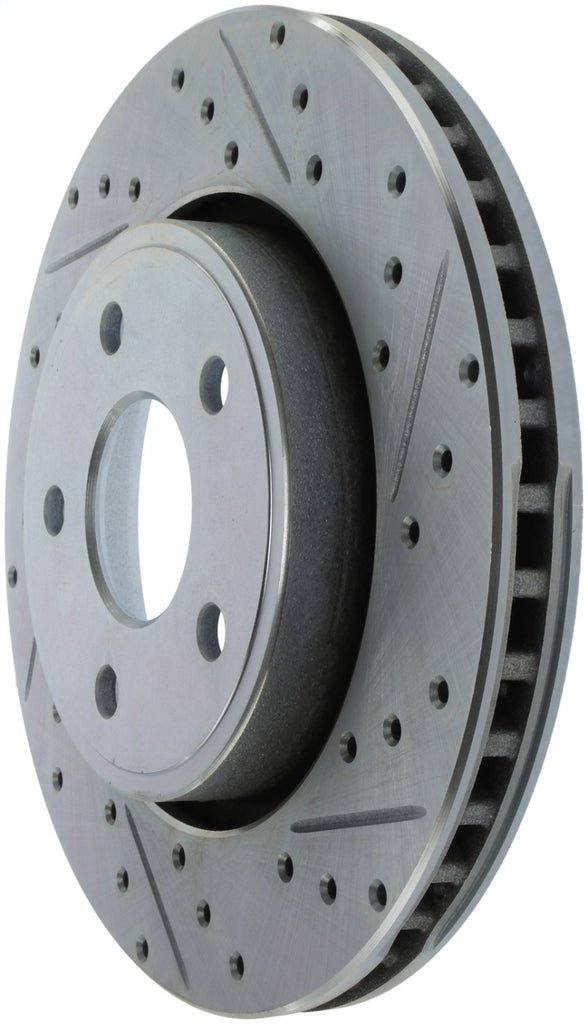 StopTech Select Sport Drilled & Slotted Rotor - Rear Right