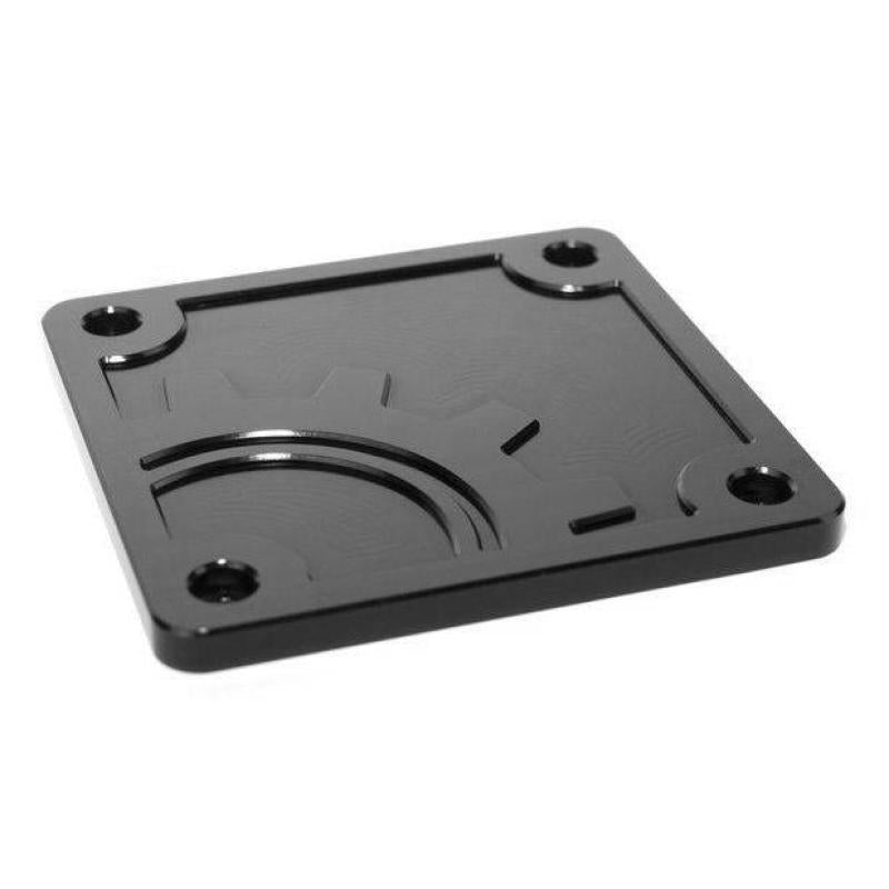 BuiltRight Industries 2020 Jeep Gladiator Bed Plug Plate Cover (Alum) - Black