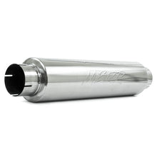 Load image into Gallery viewer, MBRP Universal Quiet Tone Muffler 4in Inlet/Outlet 24in Body 6in Dia 30in Overall T304