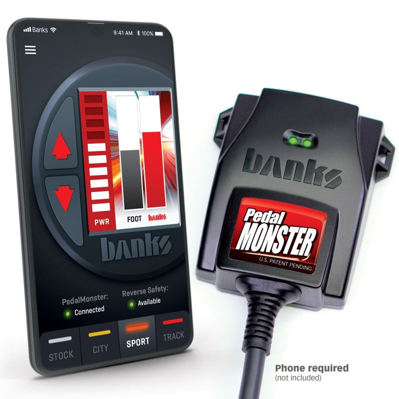 Banks Power Pedal Monster Kit (Stand-Alone) - Molex MX64 - 6 Way - Use w/Phone.