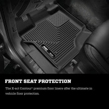 Load image into Gallery viewer, Husky Liners 15-23 Ford F-150 SuperCrew/S.Cab X-Act Contour Black 2nd Seat Floor Liners