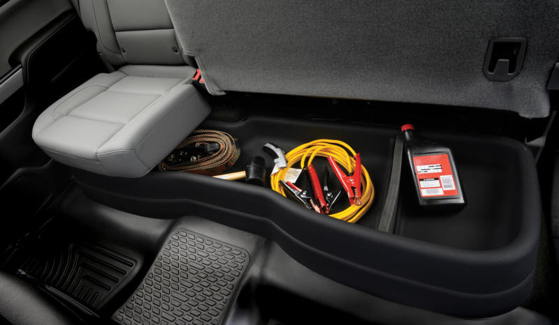 Husky Liners 2019 Chevrolet Silverado 1500 Crew Cab Pickup GearBox Under Seat Storage Box