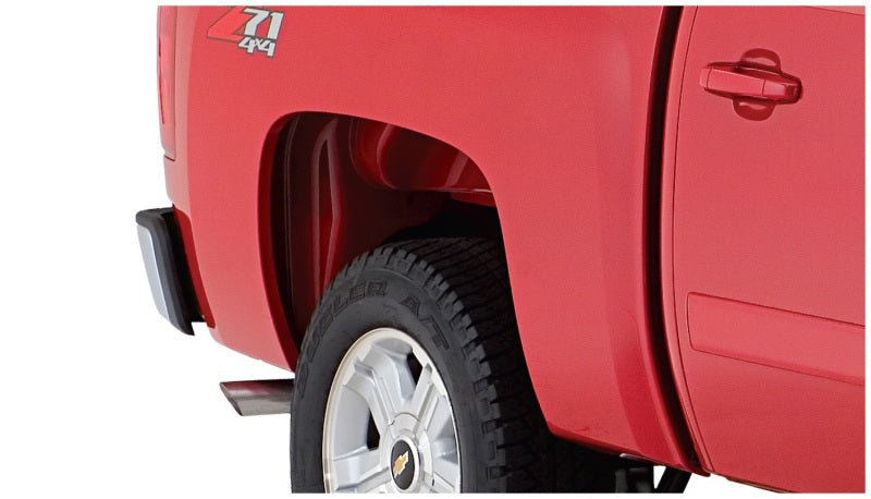 Bushwacker 07-14 Chevy Silverado 2500 HD Fleetside Extend-A-Fender Style Flares 4pc - Black